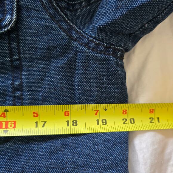 *NWT Faherty Mens Sherpa Lined Storm Rider Jacket Indigo Blue Size S Utility - Picture 10 of 11